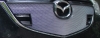 Защита радиатора Mazda (мазда) CX5 (X5) 2015- chrome с парктроником верх 